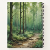 Azul en el Bosque Notitieboek (Achterkant)