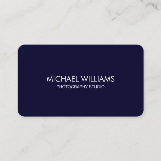 Azul Marino Visitekaartje (Voorkant)