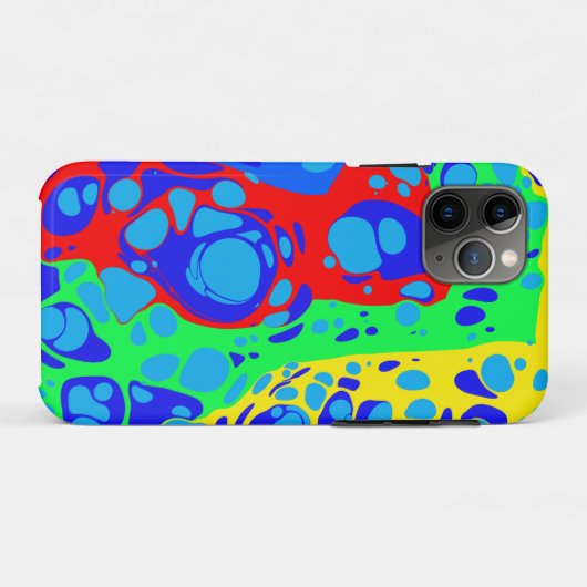 Azul - Modern, abstract ontwerp Case-Mate iPhone Case (Achterkant (horizontaal))
