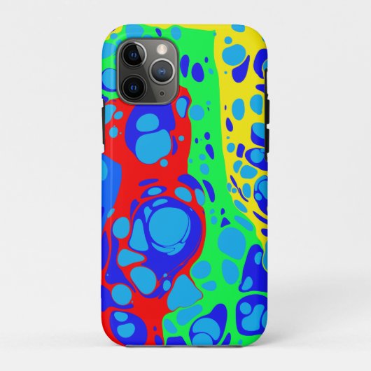 Azul - Modern, abstract ontwerp Case-Mate iPhone Case (Achterkant)