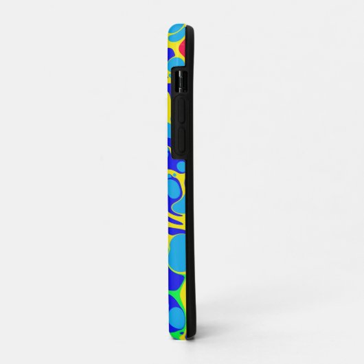 Azul - Modern, abstract ontwerp Case-Mate iPhone Case (Achterkant/links)