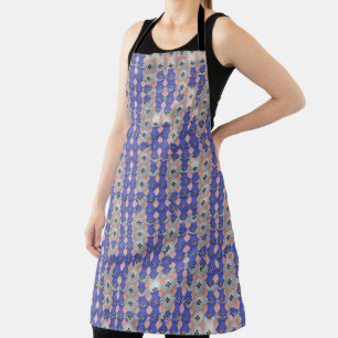 Azul Mozaïek Geometrisch Patroon 1297 Schort
