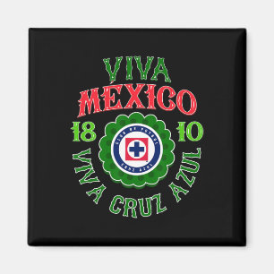 Azul - Onafhankelijkheidsdag van Mexico Magneet