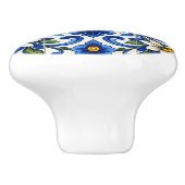 Azul Sol Flor  Keramische Knop (Zijkant)