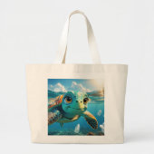 Azul the Turtle's Eco Call - Tas met een missie (Voorkant)
