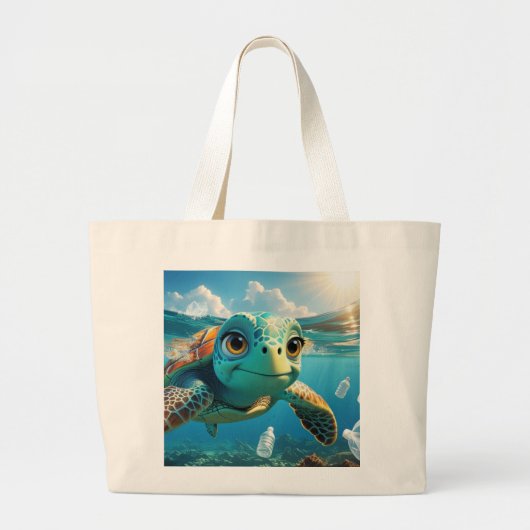 Azul the Turtle's Eco Call - Tas met een missie (Voorkant)