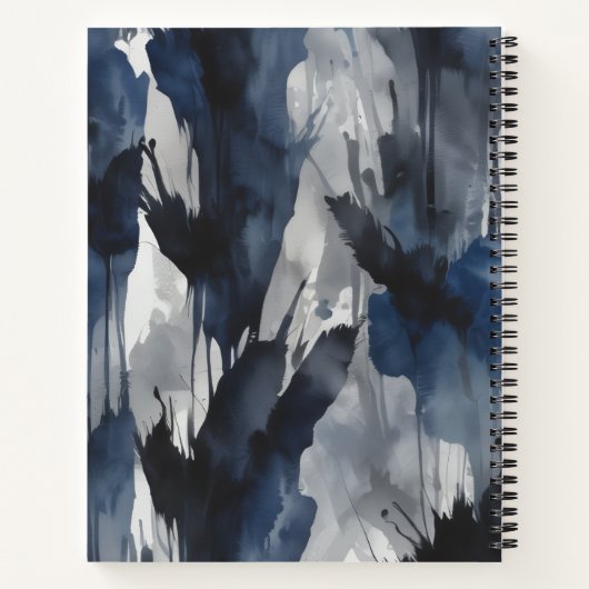 Azul y Plata Notitieboek (Achterkant)