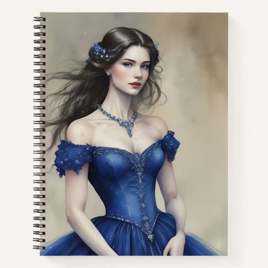 Azul y Plata Notitieboek (Voorkant)