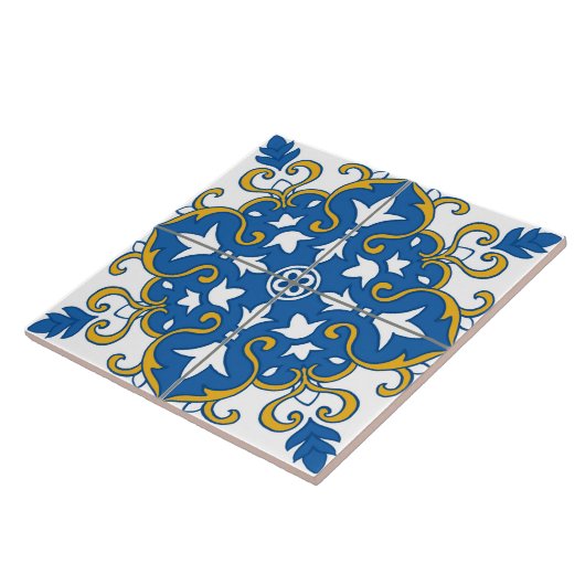 Azulejo 12 tegeltje (Zijkant)