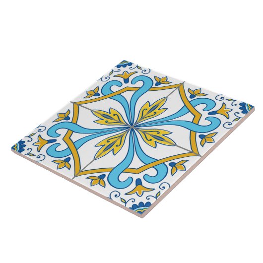 Azulejo 7 tegeltje (Zijkant)