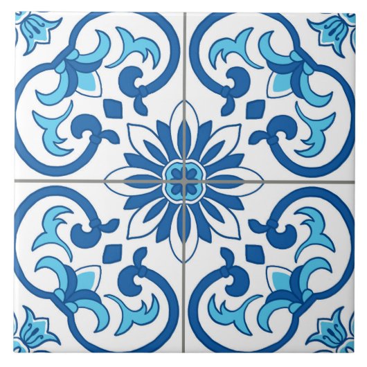 Azulejo 8 tegeltje (Voorkant)