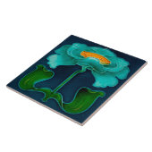 Azulejo Art Nouveau Ceramic Fireplace Wall tile Tegeltje (Zijkant)