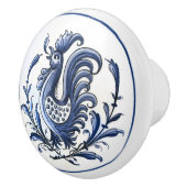 Azulejo Blauw Galo de Barcelos Haan Dier Keramische Knop (Rechts)