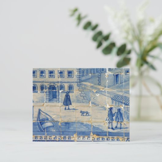 Azulejo Briefkaart (Staand voorkant)