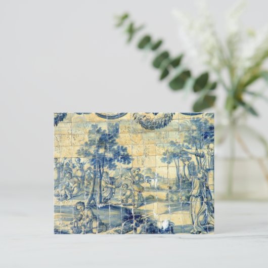 Azulejo Briefkaart (Staand voorkant)