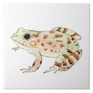 Azulejo de rana leopardo tegeltje