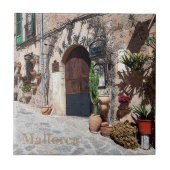 azulejo de Valldemossa en la isla de Mallorca Tegeltje (Voorkant)