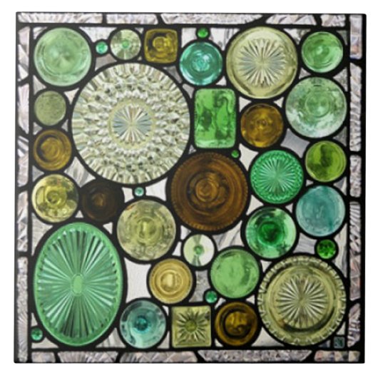 Azulejo exclusivo vitral tegeltje (Voorkant)