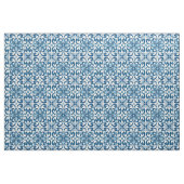 Azulejo Fleur De Lis Style Pattern Stof (Fat Quarter)