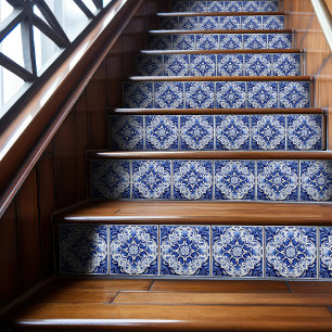 Azulejo Lissabon Geblokt Talavera Keramisch Ontwer Tegeltje