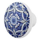 Azulejo Lissabon Patroon Talavera Keramisch Ontwer Keramische Knop (Rechts)