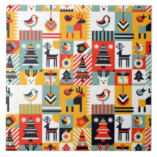 Azulejo Lissabon Patroon Talavera Keramisch Ontwer Tegeltje