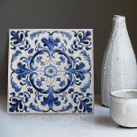 Azulejo Lissabon Patroon Talavera Keramisch Ontwer Tegeltje<br><div class="desc">Indigo Azulejo Blauw Portugees Lissabon decoratieve Talavera keramische tegels zijn een mooie en unieke aanvulling op elk huis. Een hoogwaardig product met een tijdloze esthetiek. De blauwe kleur van de tegels is geïnspireerd op het indigoblauw van de bekende azulejo-tegels van Lissabon en voegt een vleugje geschiedenis en cultuur toe aan...</div>