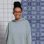 Azulejo Lissabon Patroon Talavera Keramisch Ontwer Tegeltje