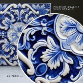 Azulejo Lissabon Patroon Talavera Keramisch Ontwer Tegeltje