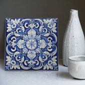 Azulejo Lissabon Patroon Talavera Keramisch Ontwer Tegeltje