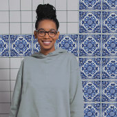 Azulejo Lissabon Patroon Talavera Keramisch Ontwer Tegeltje