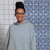 Azulejo Lissabon Patroon Talavera Keramisch Ontwer Tegeltje