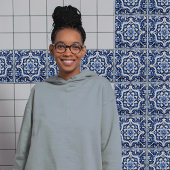 Azulejo Lissabon Patroon Talavera Keramisch Ontwer Tegeltje