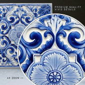 Azulejo Lissabon Patroon Talavera Keramisch Ontwer Tegeltje