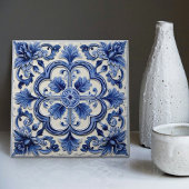 Azulejo Lissabon Patroon Talavera Keramisch Ontwer Tegeltje