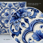 Azulejo Lissabon Patroon Talavera Keramisch Ontwer Tegeltje