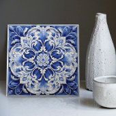 Azulejo Lissabon Patroon Talavera Keramisch Ontwer Tegeltje