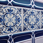 Azulejo Lissabon Patroon Talavera Keramisch Ontwer Tegeltje