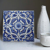 Azulejo Lissabon Patroon Talavera Keramisch Ontwer Tegeltje