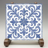 Azulejo Lissabon Patroon Talavera Keramisch Ontwer Tegeltje