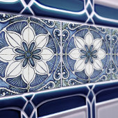 Azulejo Lissabon Patroon Talavera Keramisch Ontwer Tegeltje