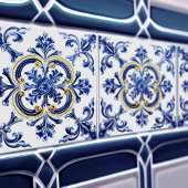 Azulejo Lissabon Patroon Talavera Keramisch Ontwer Tegeltje
