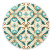 Azulejo Mocha Mint Marvel Keramische Knop (Voorkant)