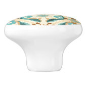 Azulejo Mocha Mint Marvel Keramische Knop (Zijkant)
