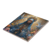 Azulejo Nossa Senhora Aparecida Tegeltje (Zijkant)