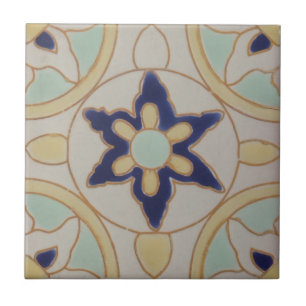 Azulejo Portugees Tegel –  blauw 4x4 Tegeltje