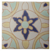 Azulejo Portugees Tegel –  blauw Tegeltje (Voorkant)