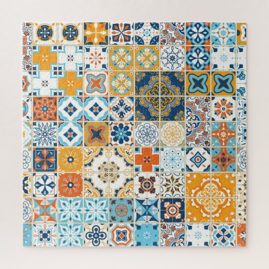 Azulejo Portugees Tegels: Multicolor  Legpuzzel (Verticaal)