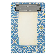 Azulejo Portugese stilstaande aquarelontwerp