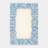 Azulejo Portugese stilstaande aquarelontwerp Post-it® Notes (Voorkant)